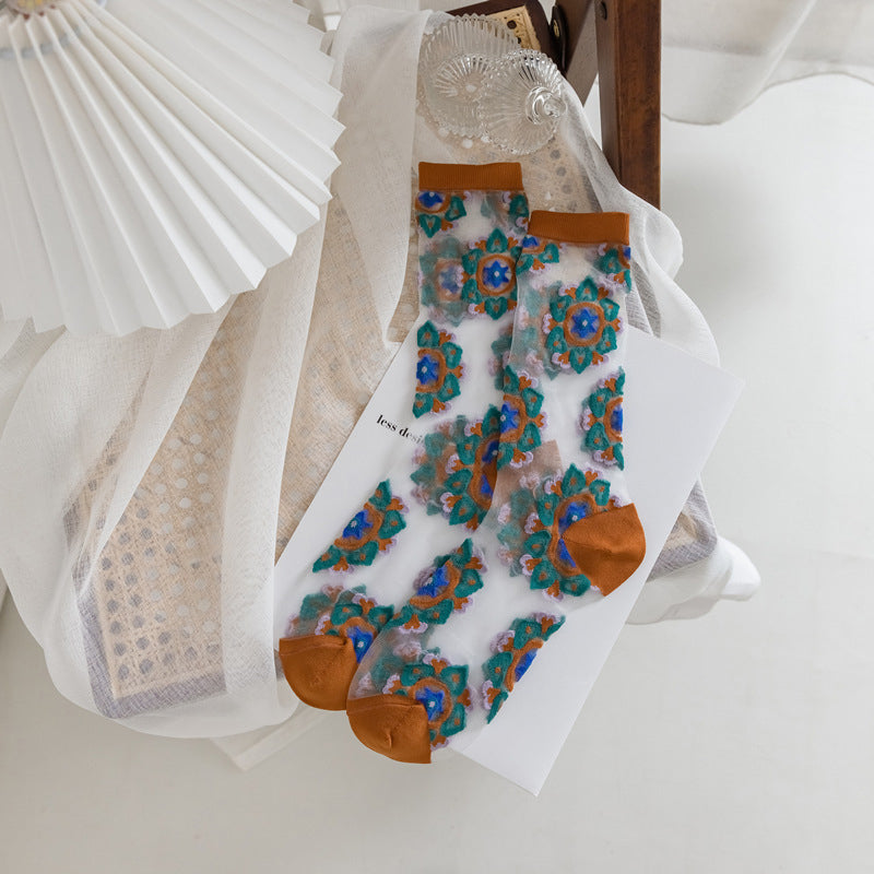 Chaussettes Respirantes Vintage