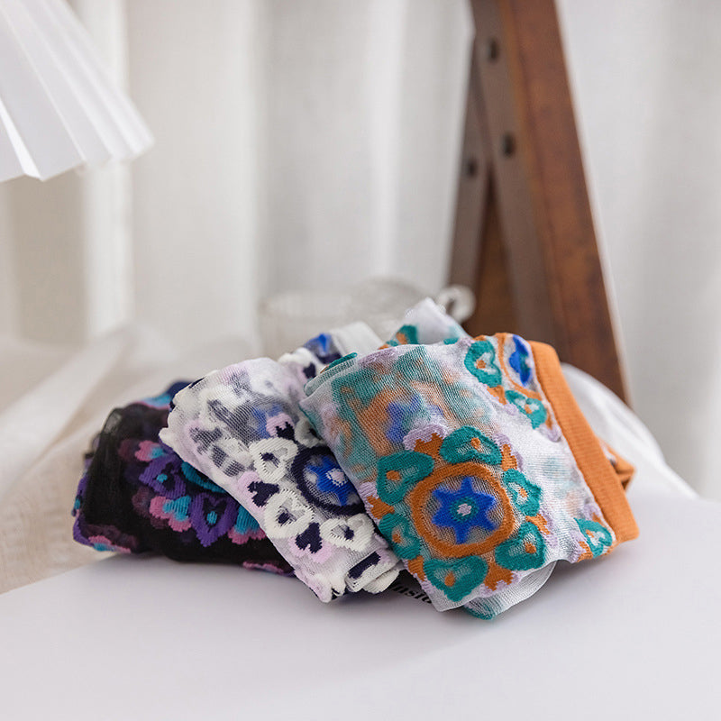 Chaussettes Respirantes Vintage