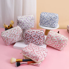 Trousse De Maquillage À Imprimé Floral