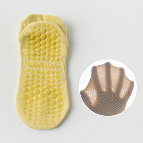 Chaussettes Respirantes De Couleur Unie