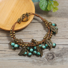 Bracelet Vintage Ethnique Cerise
