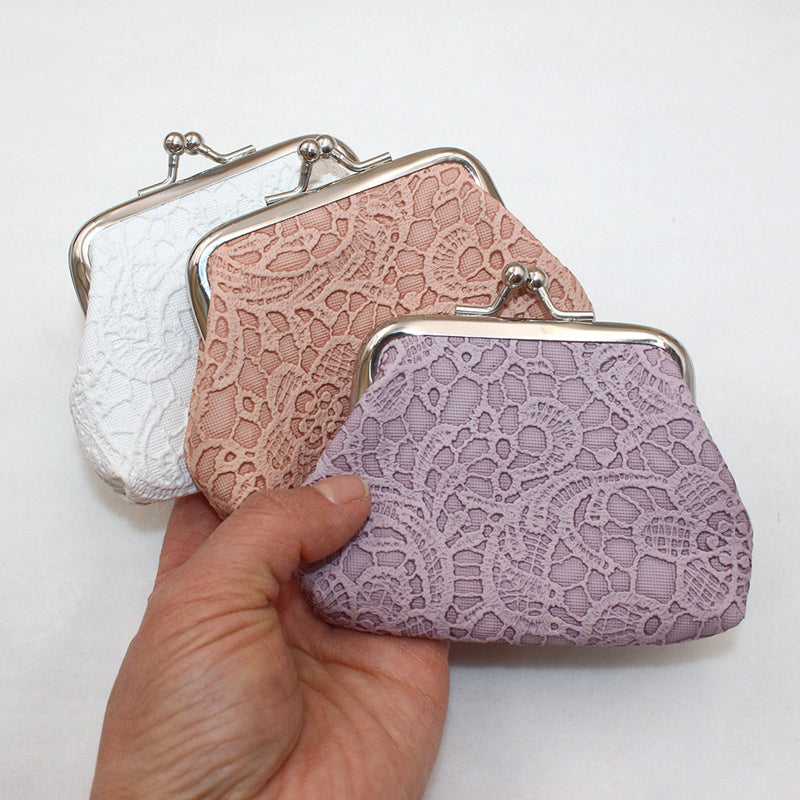 Porte-Monnaie En Dentelle Vintage
