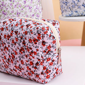 Trousse De Maquillage À Imprimé Floral