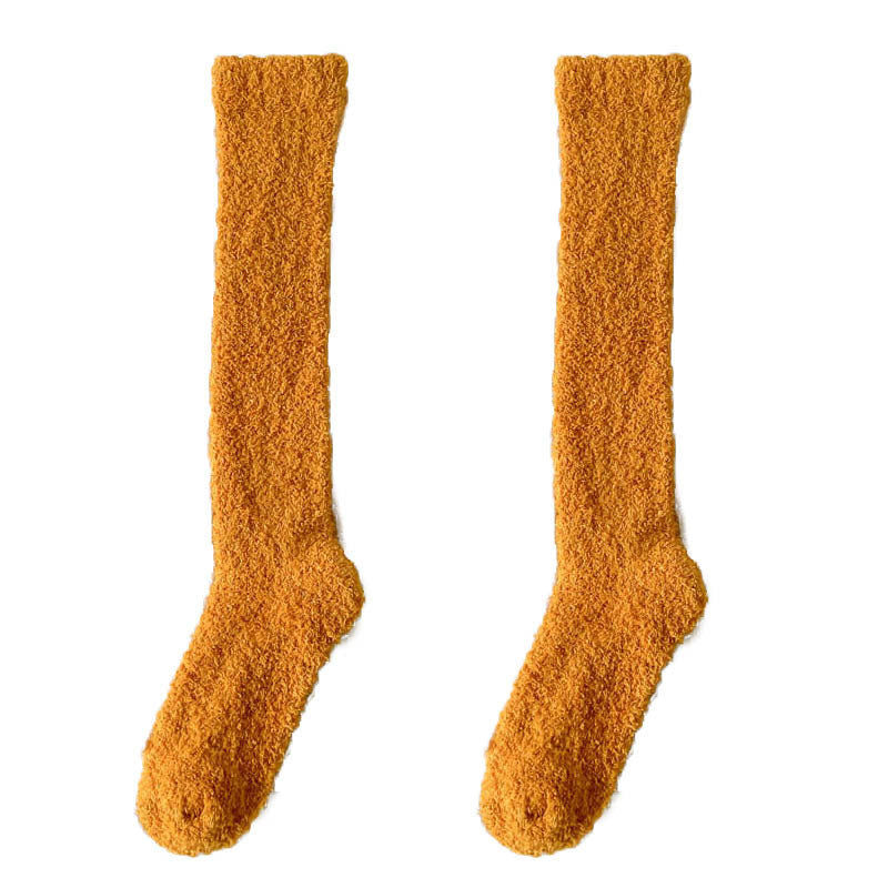 Chaussettes Chaudes En Peluche