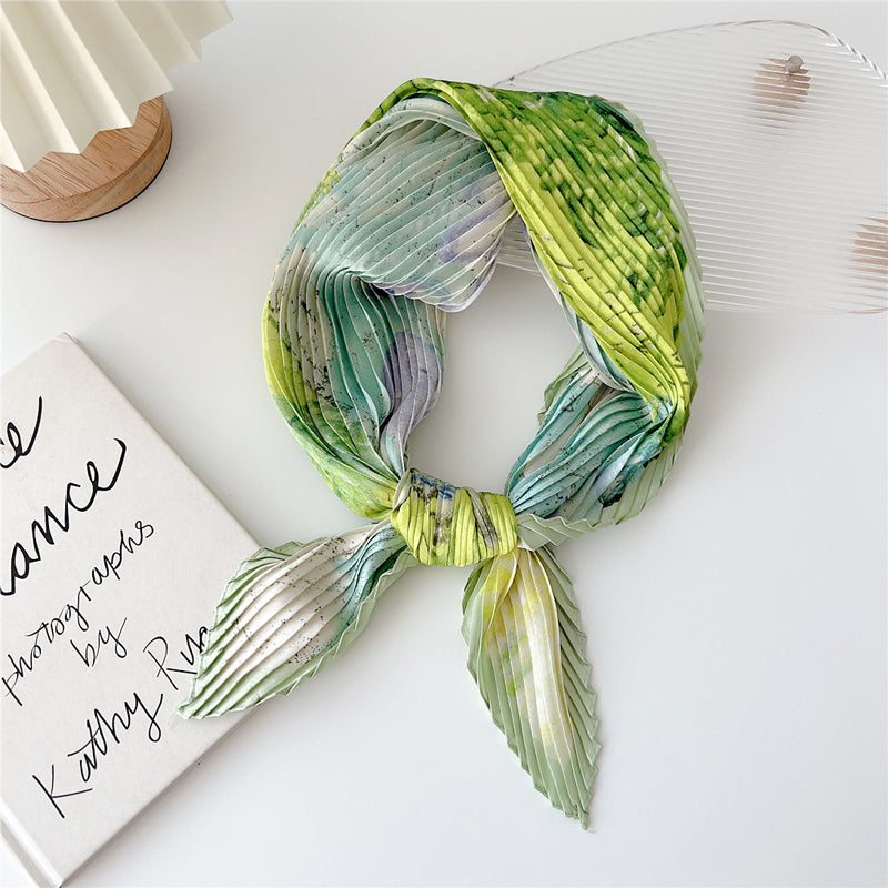 Écharpe À Imprimé Floral Vintage