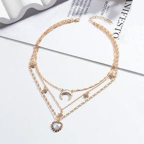 Collier Pendentif Bohème Vintage