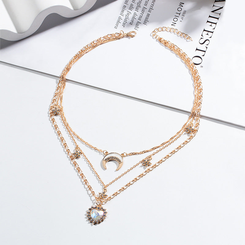 Collier Pendentif Bohème Vintage