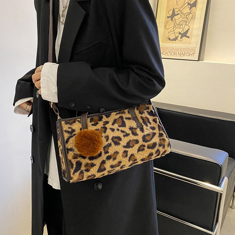 Sac Léopard Vintage