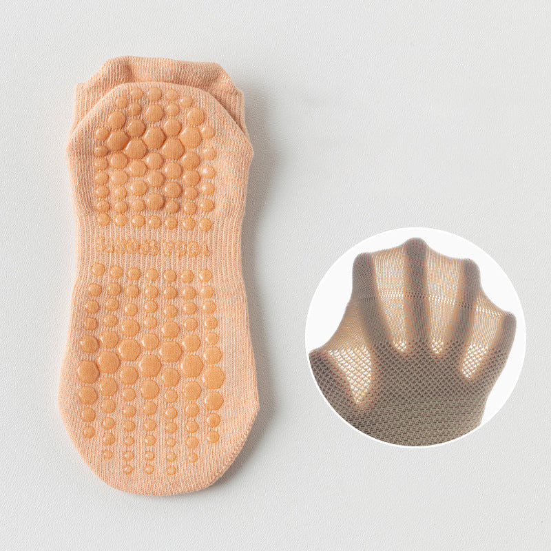 Chaussettes Respirantes De Couleur Unie