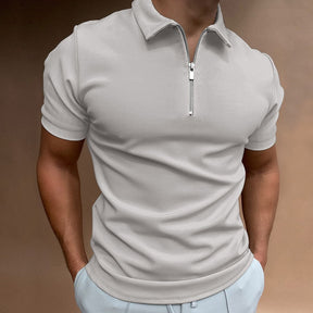 Polo com fecho