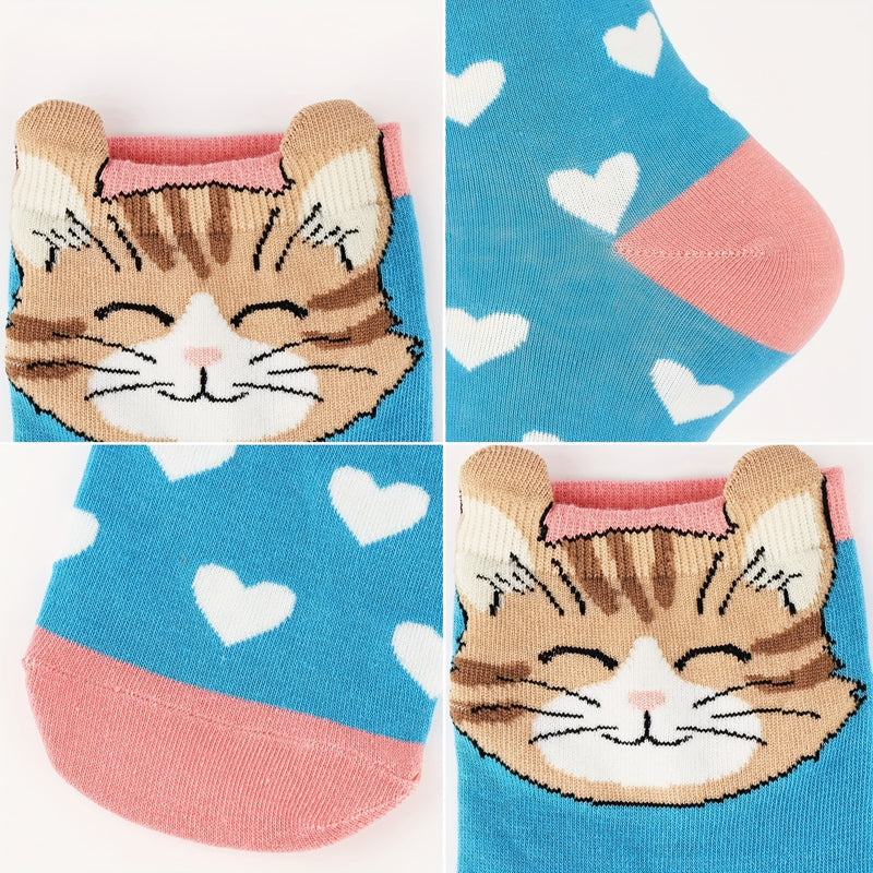 Chaussettes À Motifs De Chat Créatifs