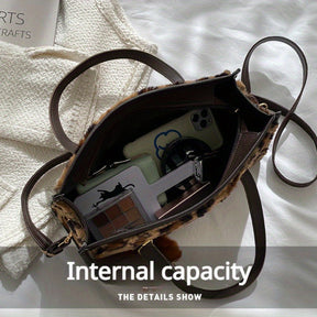 Sac Léopard Vintage