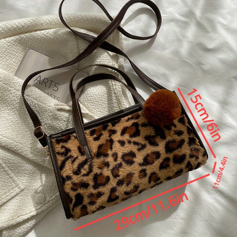 Sac Léopard Vintage