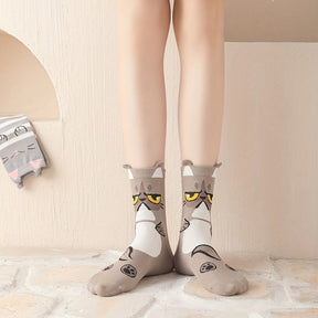 Lot De 5 Paires De Chaussettes De Dessin Animé
