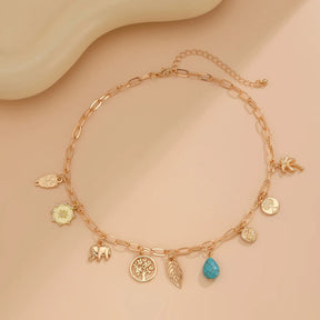 Collier Bohème Vintage