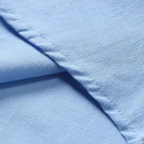 Camisa pólo de linho