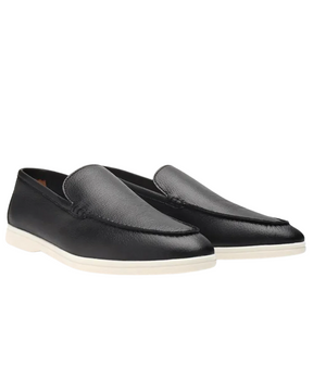 Mocassins em pele de vaca