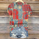 T-Shirt Vintage Décontracté