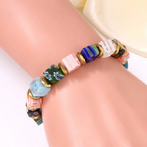 Bracelet De Perles Colorées Bohème
