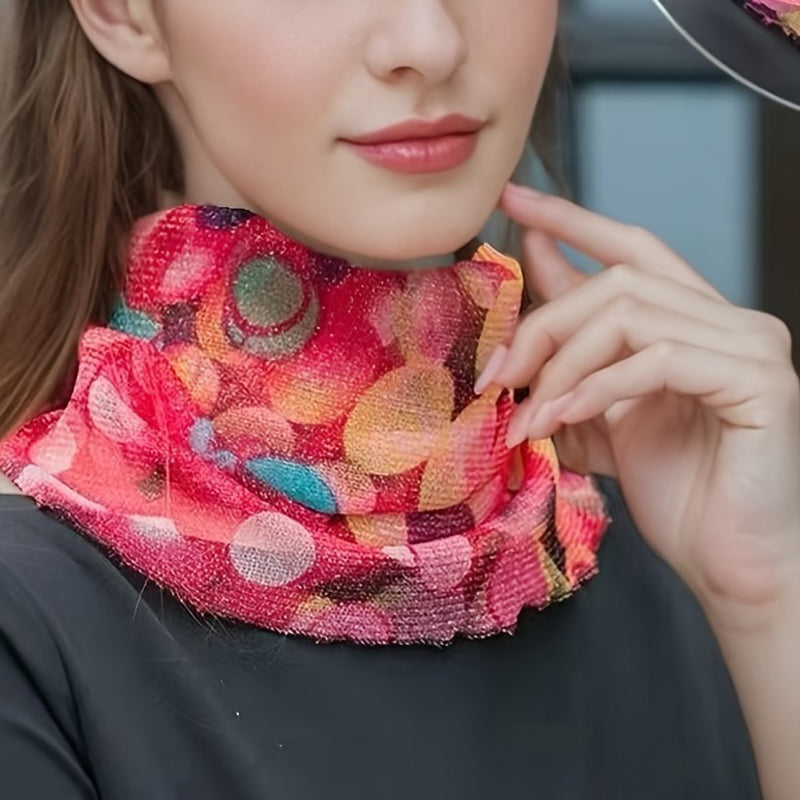 Écharpe À Pois Colorés