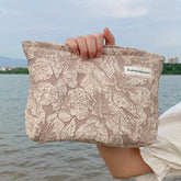 Sac À Motif Fleuri Vintage