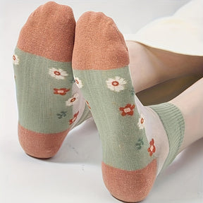 Chaussettes Fleuries Respirantes