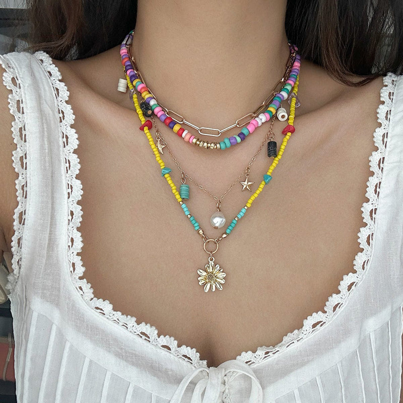 Collier Pendentif Bohème