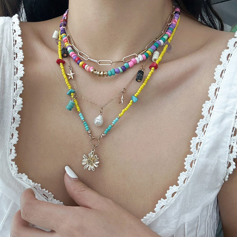 Collier Pendentif Bohème
