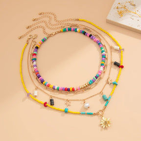 Collier Pendentif Bohème