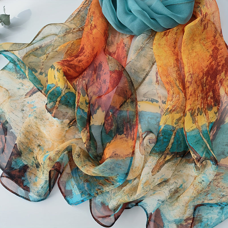 Écharpe Colorée Décontractée