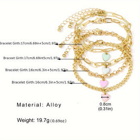 Bracelet Coeur Bohème