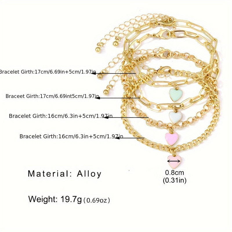 Bracelet Coeur Bohème