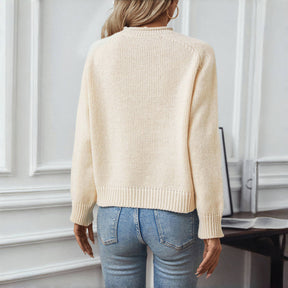Pull De Noël En Tricot Décontracté